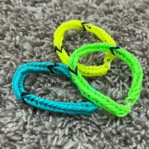 Loom Rubber Band Bracelets‎ Set Handmade Braided Colorful Fun Fashion